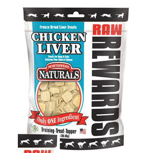 NW Naturals Freeze Dried Chicken Liver Dog & Cat Treats 3oz northwest naturals, nw naturals, nw, naturals, dog food, cat food, fd, freeze dried, chicken liver, treats